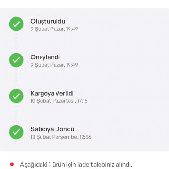 Yanlış İade Ve Fiyat Farkı Sorunu