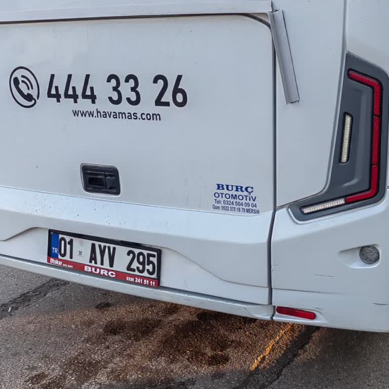 Havamaş Otobüsünde Kargaşa Ve Düzensizlik