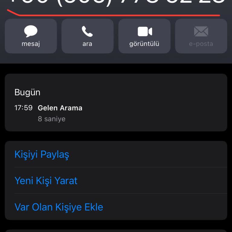 Check Up Sonrası Israrcı Aramalar