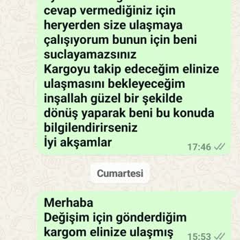 Hatalı Ürün Ve Kötü Müşteri Hizmetleri Deneyimi