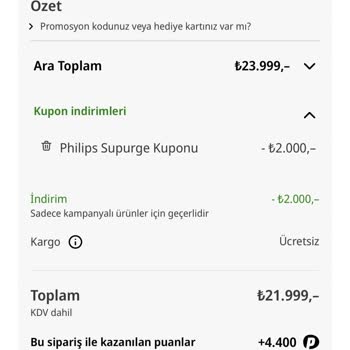 İndirim Kuponu Sorunu Ve Müşteri Hizmetleri Hayal Kırıklığı
