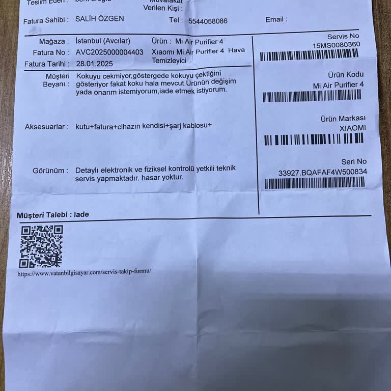 Vatan Bilgisayar'da İade Sorunu Ve Müşteri Mağduriyeti