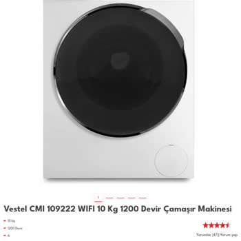 Vestel Çamaşır Makinesi Değişiminde Alt Model Sorunu