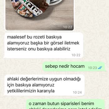 Ahlaki Gerekçelerle Baskı Yapılmayan Ürün Ve İade Sorunu