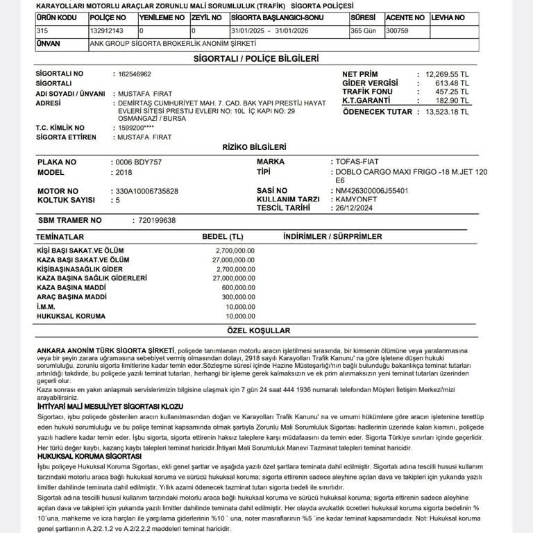 Acil Sağlık Sigortasında Haksız Kesinti