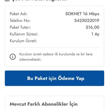 Şok Net'te Kurulum Ve Faturalandırma Sorunları