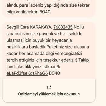 Karaca Züccaciye İptal Edilen Ürünün Kargolanması Ve İade Sorunu