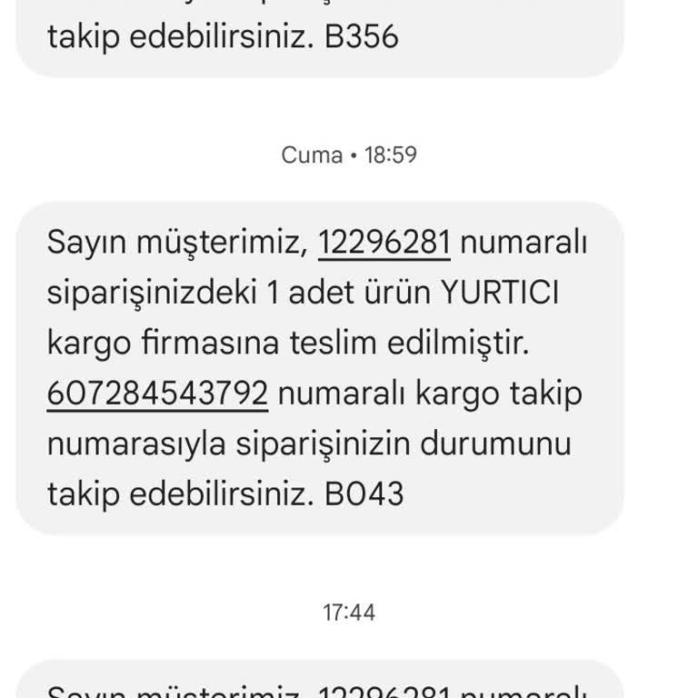 Yurtiçi Kargo Eksik Ürün Ve Yırtık Kargo Kartonu Sorunu