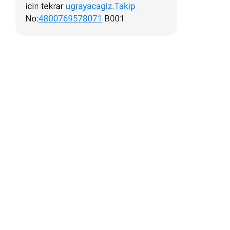 Kayıp Kargo Ve Yetersiz Müşteri Hizmeti