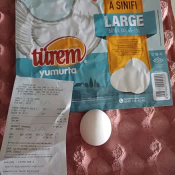 Türem Yumurta Yanıltıcı Ambalaj Ve Kalitesiz Ürün