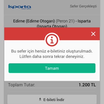 Obilet Üzerinden Alınan Biletin Oluşturulma Sorunu Ve Müşteri Hizmetleri İlgisizliği