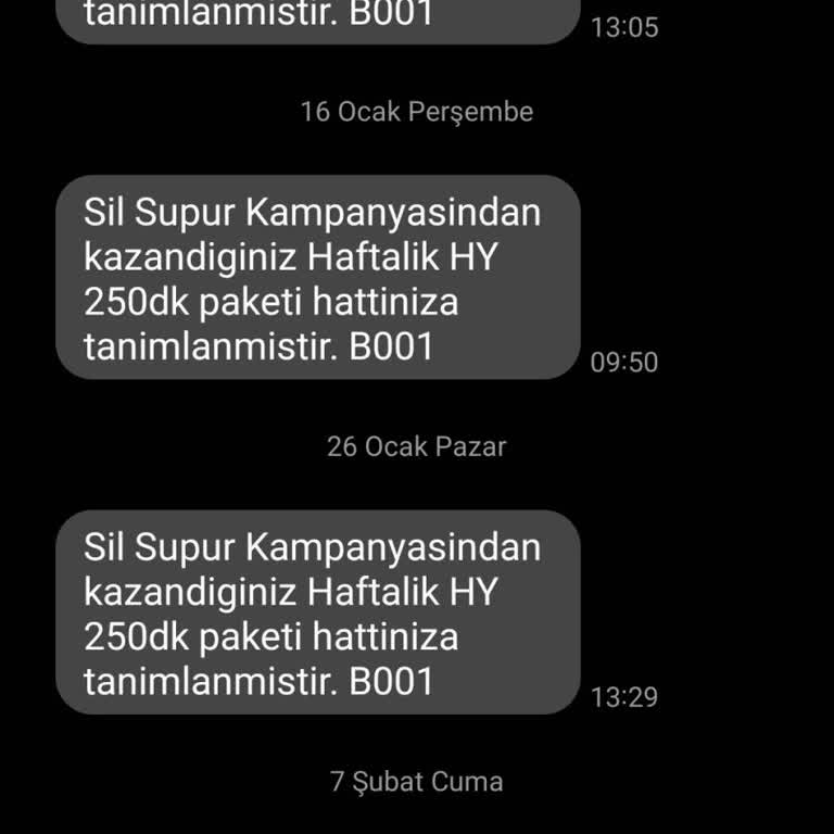 Türk Telekom'un Tekrarlayan Hediye Dakika Sorunu