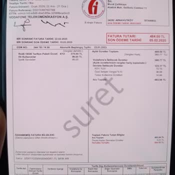 Yanlış Faturalandırma: Ek Kullanım Ücretleri