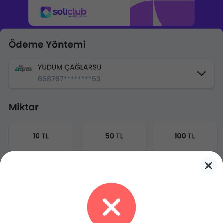 Yemekhane Kartı Para Transferi Sorunu