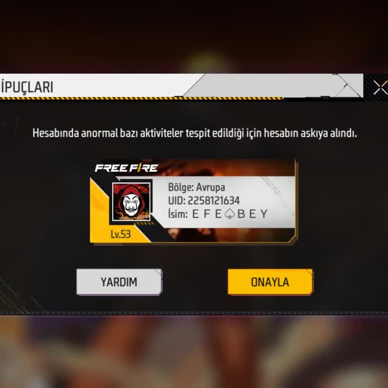 Free Fire Account Hacked and Suspended – Need Immediate Resolution