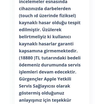 Garanti Kapsamında Çözülmeyen Şarj Sorunu Ve Yüksek Ücret Talebi