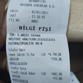 Schafer Mağazasında Eksik Ve Defolu Ürün Sorunu
