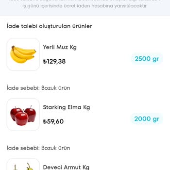 A101 Kapıda Bozuk Meyve Ve İade Sorunu
