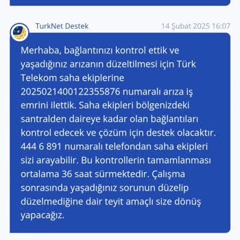 TurkNet'te Çözülmeyen Arıza Ve Ulaşılamayan Müşteri Hizmeti