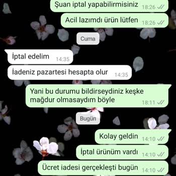 Ürün Teslim Edilmedi Ve İletişim Sorunları Yaşandı