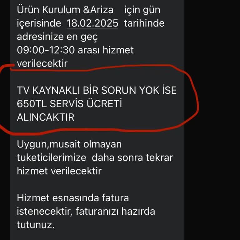 TCL TV'de Renk Soluklaşması Ve Servis Ücreti Şaşkınlığı