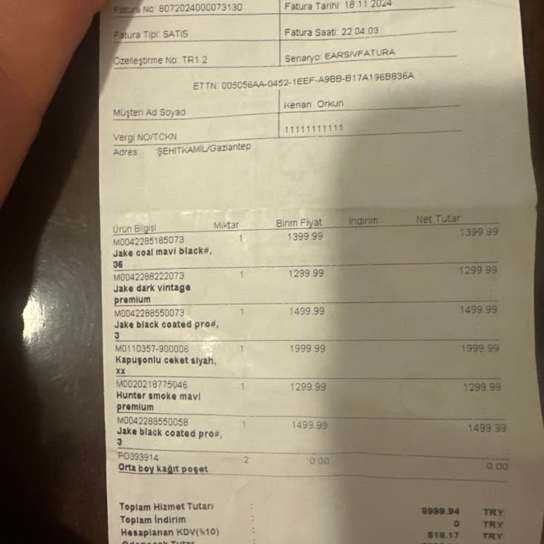 Siyah Kot Pantolonun Hızla Eskimesi