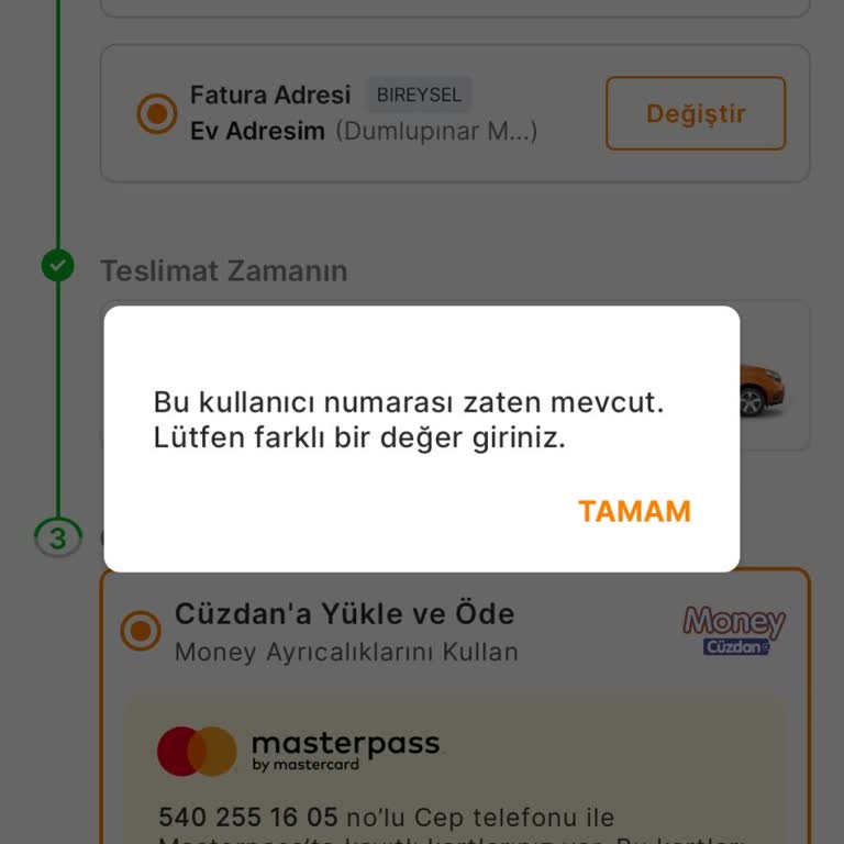 Migros Sanal Market'te Ödeme Sorunu Ve Yetersiz Müşteri Hizmeti