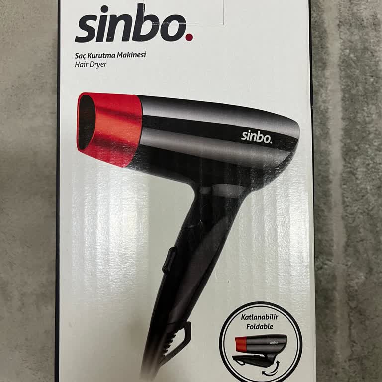 Sinbo Saç Kurutma Makinesi Patlama Sorunu