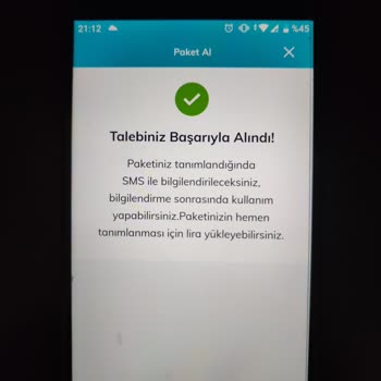 Türk Telekom'da Paket Tanımlama Sorunu Ve Bakiye Kaybı