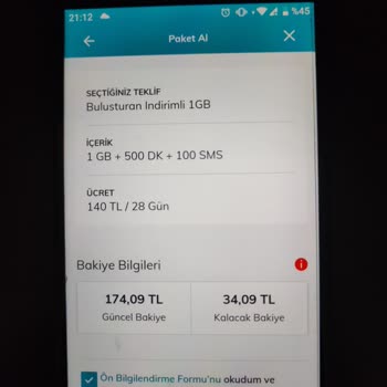 Türk Telekom'da Paket Tanımlama Sorunu Ve Bakiye Kaybı