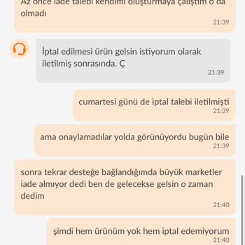 Sipariş Karmaşası Ve İade Sorunu: Trendyolgo'da Hayal Kırıklığı