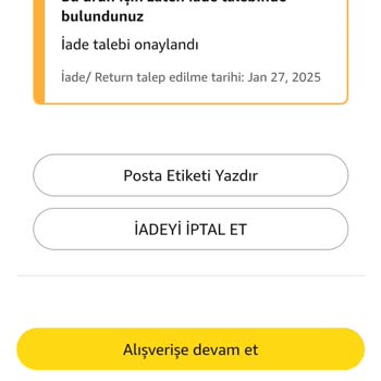 Amazon İade Sürecinde Yaşanan Sorunlar