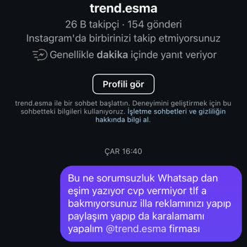 Yanlış Ürün Ve İlgisiz Hizmet