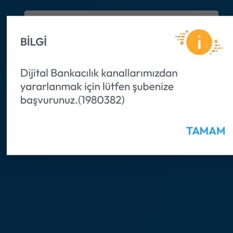 İş Bankası İşCep Uygulamasında 1596904 Hata Kodu Sorunu