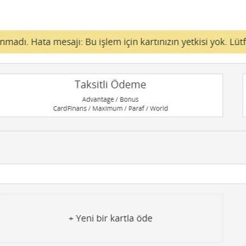 İninal Kart Kullanımında Yaşanan Onay Sorunu