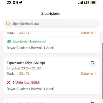 Trendyol GO İle Sürekli İptal Edilen Siparişler