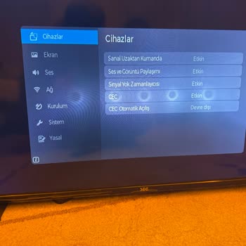 Yeni Aldığım Televizyonda Kalıcı Ekran Sorunu