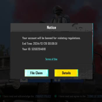 PUBG Mobile Banned My Hacked Account Without Reason and I Want It Restored