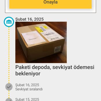 Kargo Süreci Ve İletişim Sorunları