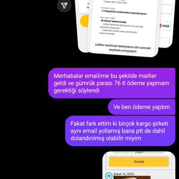 Kargo Süreci Ve İletişim Sorunları