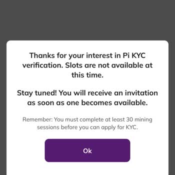 Pi Coin KYC Doğrulama Hatası Ve Kazım Sorunu
