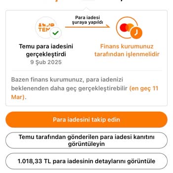 Yanlış Ürün İptali Sonrası İade Sorunu