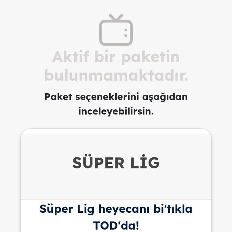 Tod Üyelik Sorunu: Paket Bulunamıyor