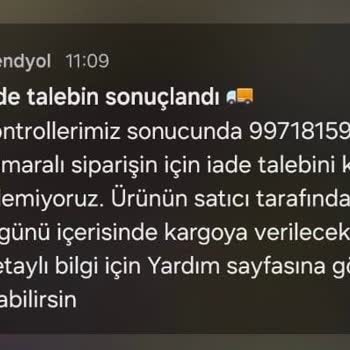İade Talebinin Haksız Reddedilmesi