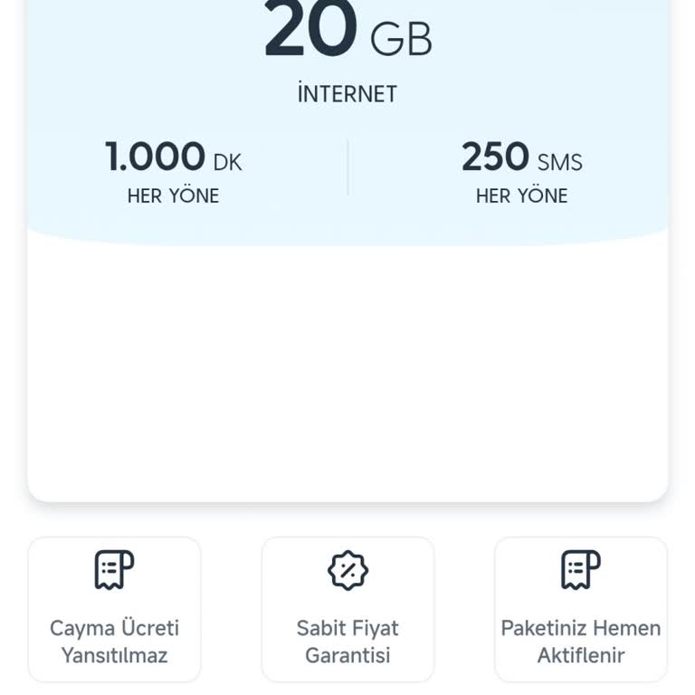 Turkcell Paket Seçiminde Yaşanan Sorun