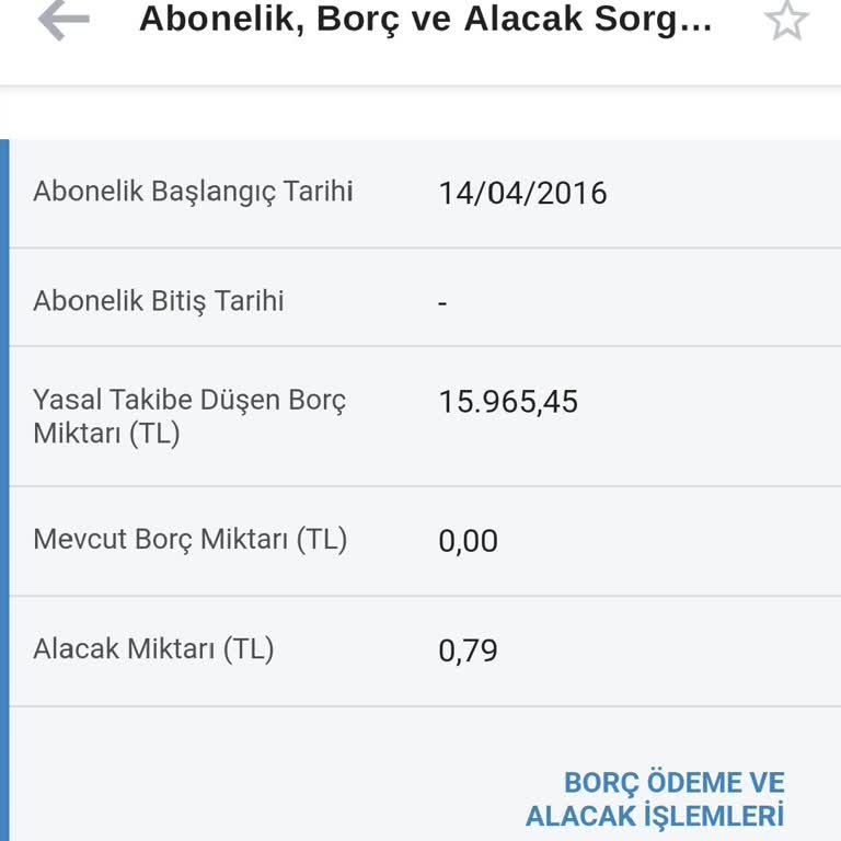 Vodafone Yanlış İcra Ve Borç Bilgilendirmesi