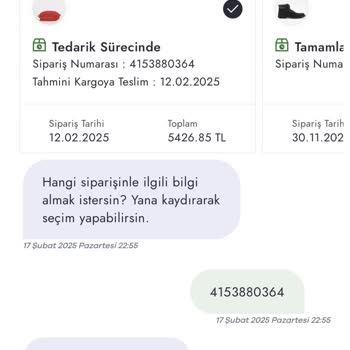 Sipariş İptali Ve Kafa Karıştırıcı Bilgilendirme