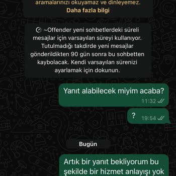 Yanlış Ürün Ve Cevapsız Mesajlar