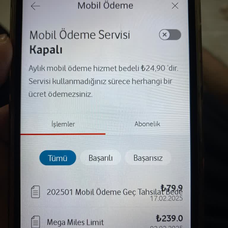 Vodafone Üzerinden İzinsiz Abonelik Ve Fatura Şoku!