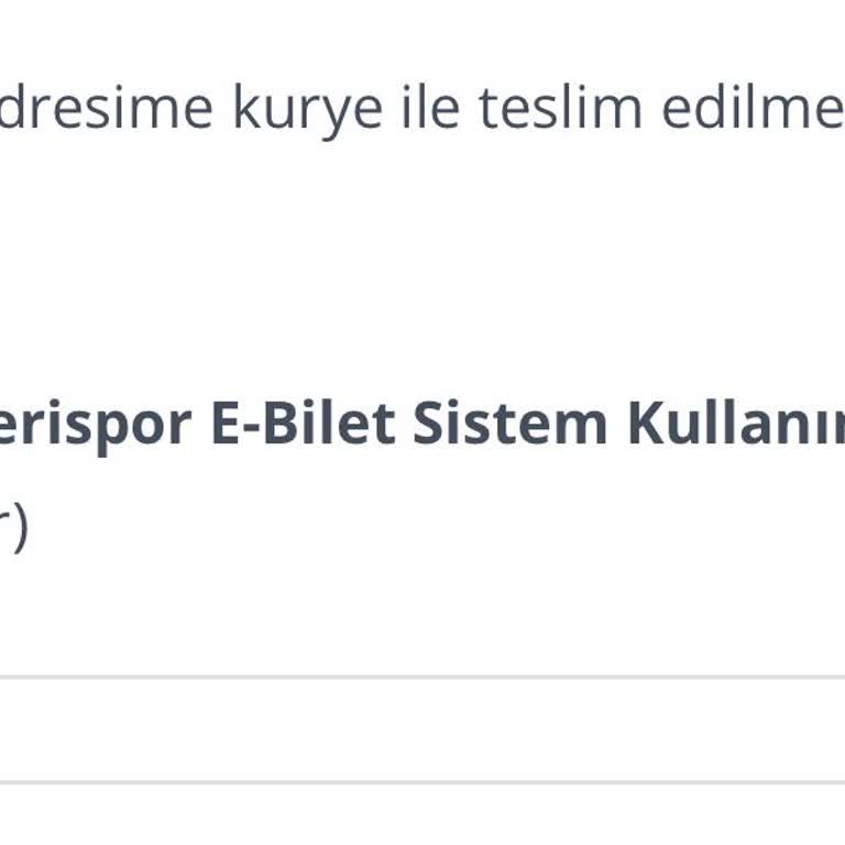 Passokart Kurye Ücreti Sorunu